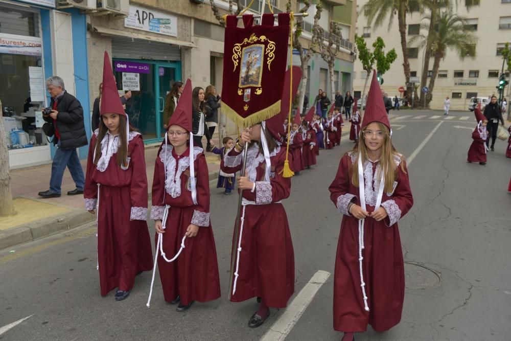 Procesión de los alumnos de Capuchinos