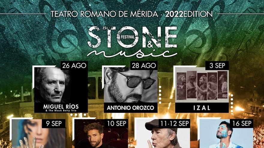 Stone and Music Festival 2022 a cielo abierto en El Teatro Romano de Mérida