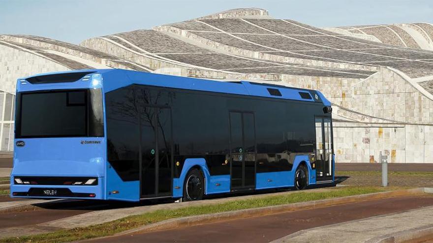 El bus desarrollado entre la china BYD y la gallega Castrosua, con su carrocería Nelec. |   // CASTROSUA
