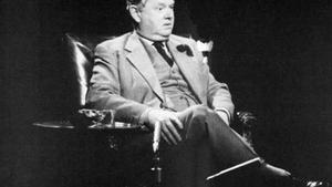 El novelista británico Evelyn Waugh, autor de Un puñado de polvo.