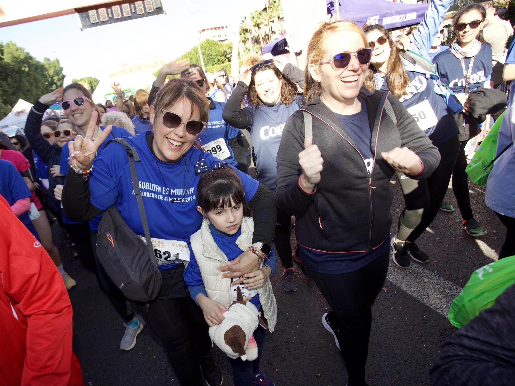 Las imágenes de la salida de la Carrera de la Mujer de Murcia 2024