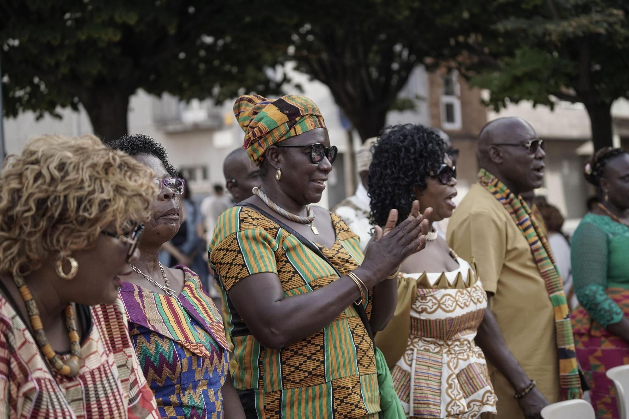 Totes les imatges de la festa solidària de la comunitat de Ghana