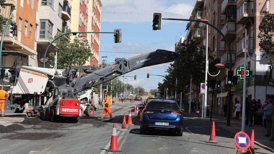 Las obras en la avenida de Novelda terminaron por ser perfectamente indicadas. | ANTONIO AMORÓS