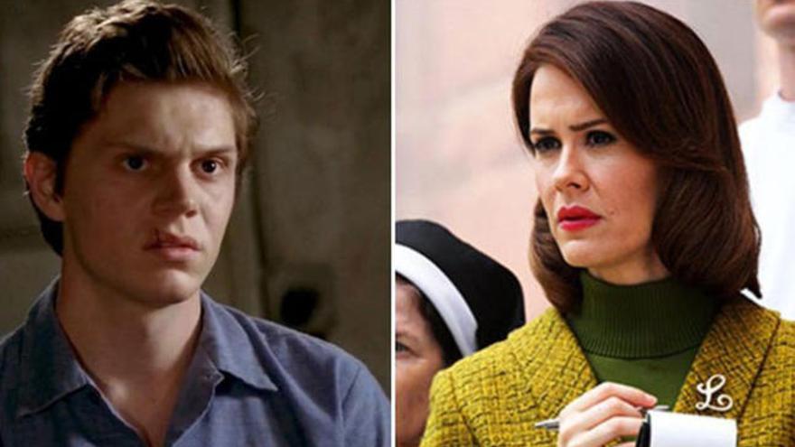 Sarah Paulson y Evan Peters