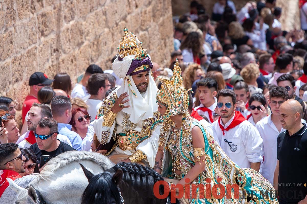 Moros y Cristianos en la mañana del día dos en Caravaca