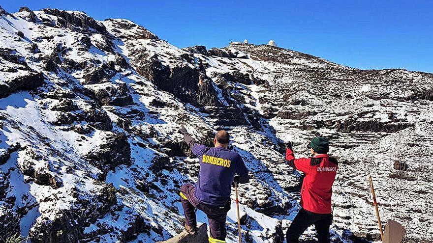 Operativo de rescate en La Palma.