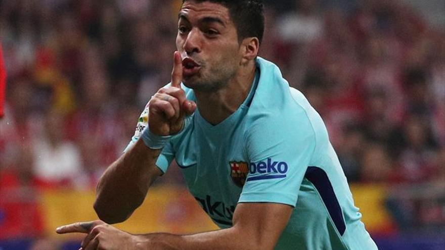 Luis Suárez rescata un punto para el Barcelona