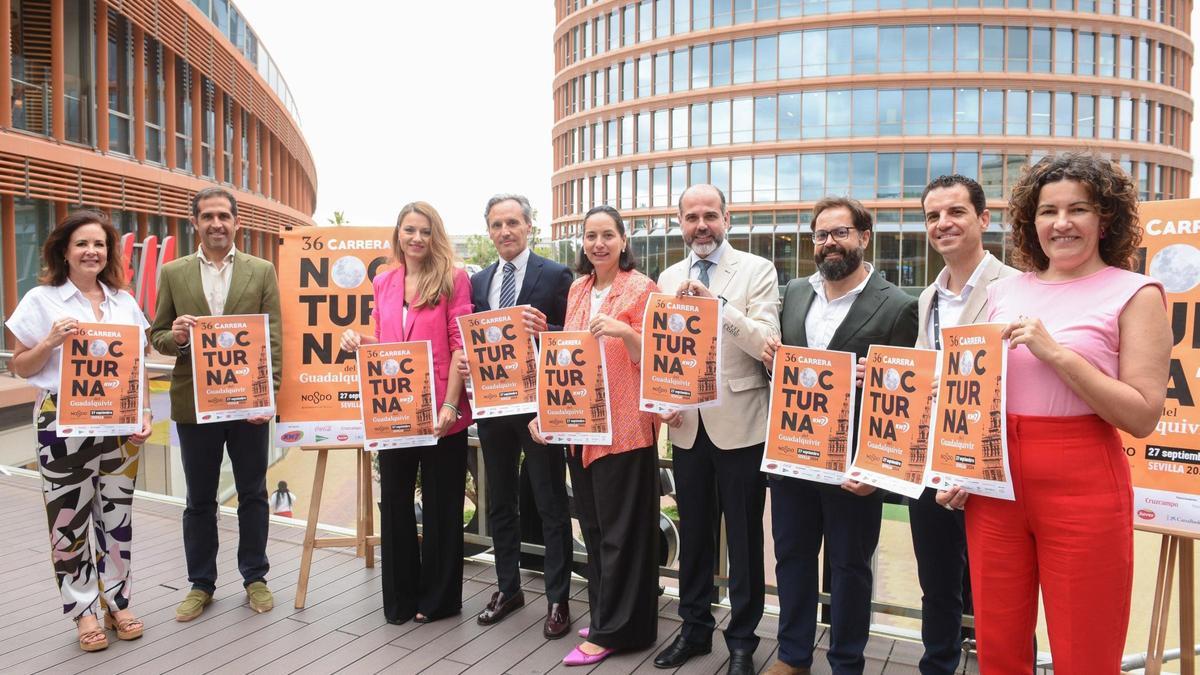 Presentación oficial de la Carrera Nocturna de Sevilla 2024