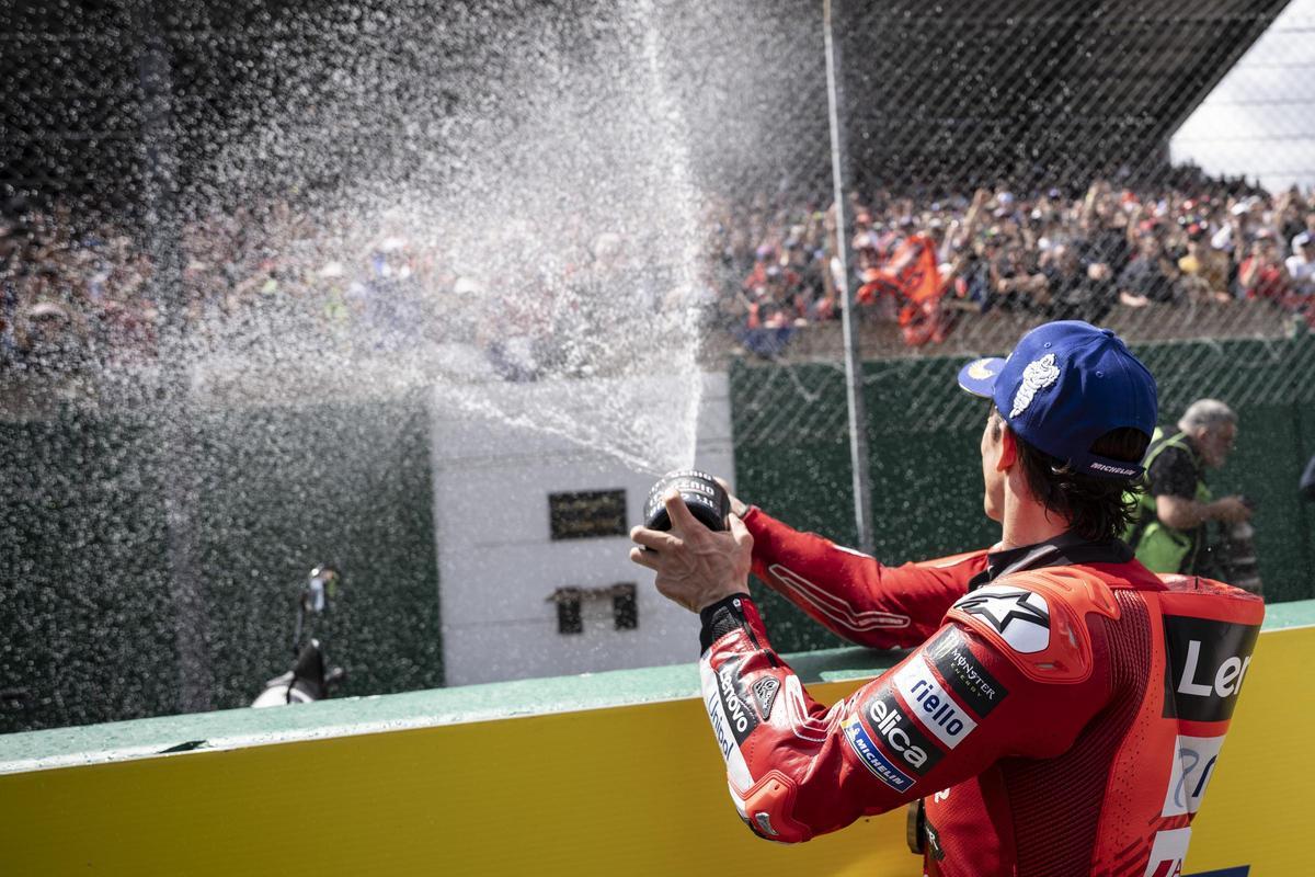 Marc Márquez, en Le Mans.
