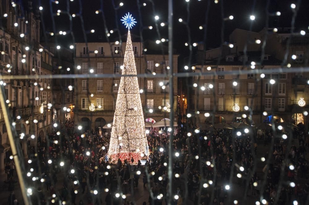 Navidad 2018 en Ourense | Así fue el encendido de