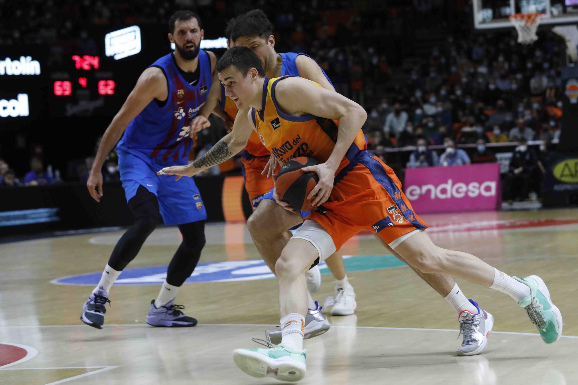Partido Valencia Basket- Barcelona