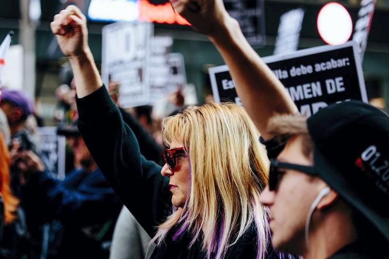 Manifestaciones anti-Trump toman las calles de Nueva York