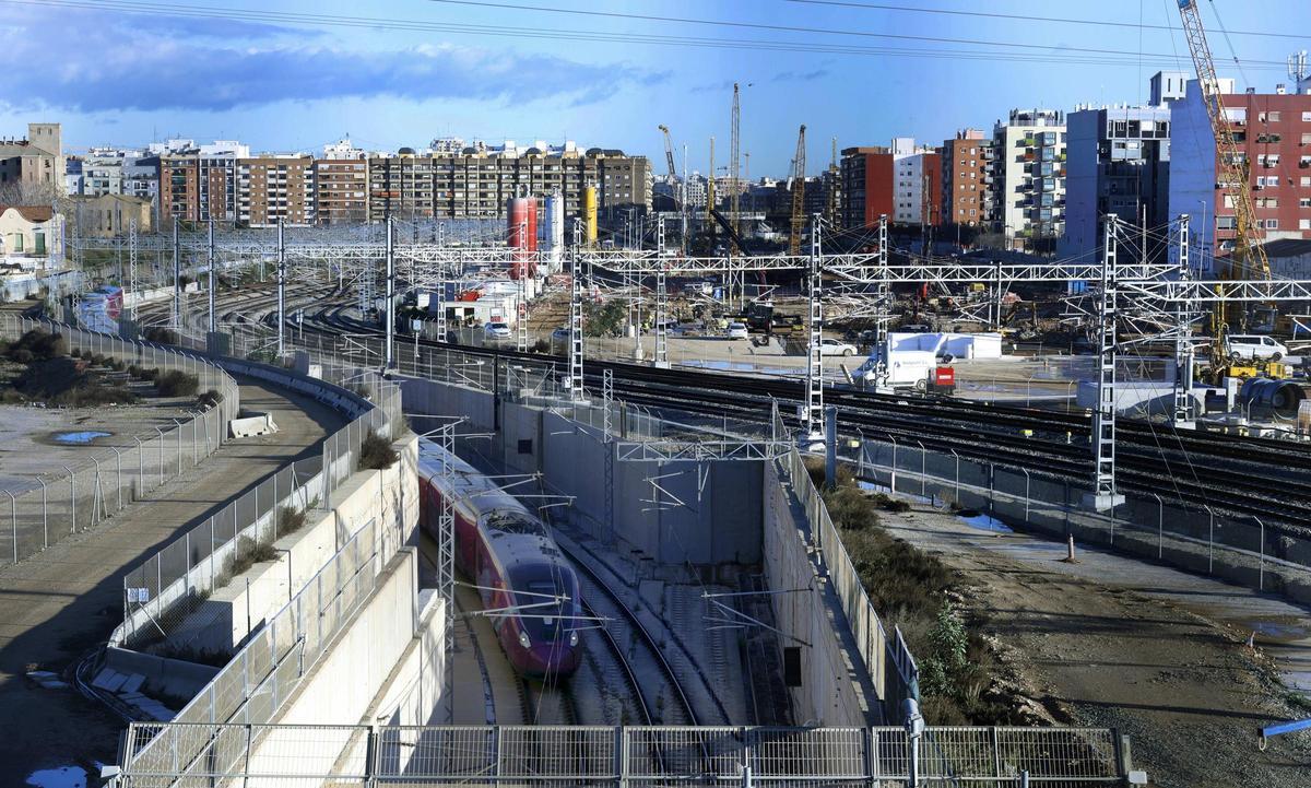 Trabajos en Renfe en Valencia y el túnel pasante del Corredor Mediterráneo