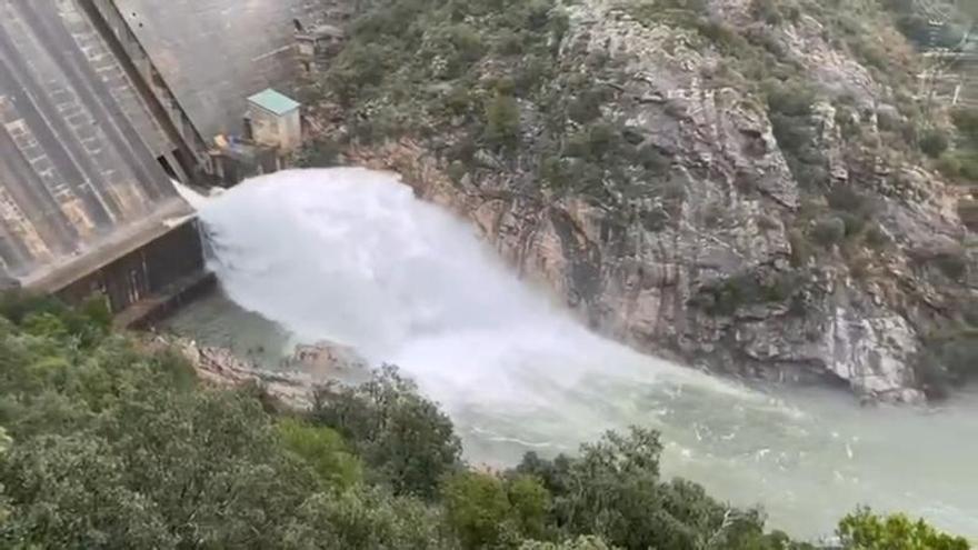 VÍDEO | Estat del pantà de Darnius-Boadella del 20 de gener de 2026, el dia de la llevantada