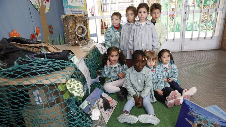 El colegio El Llano, un mar de concienciación: &quot;El respeto al medio ambiente empieza en edades tempranas&quot;