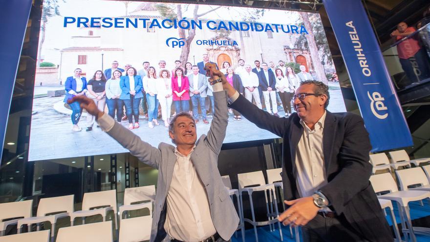 Así ha sido la presentación de la candidatura de José Vegara en Orihuela