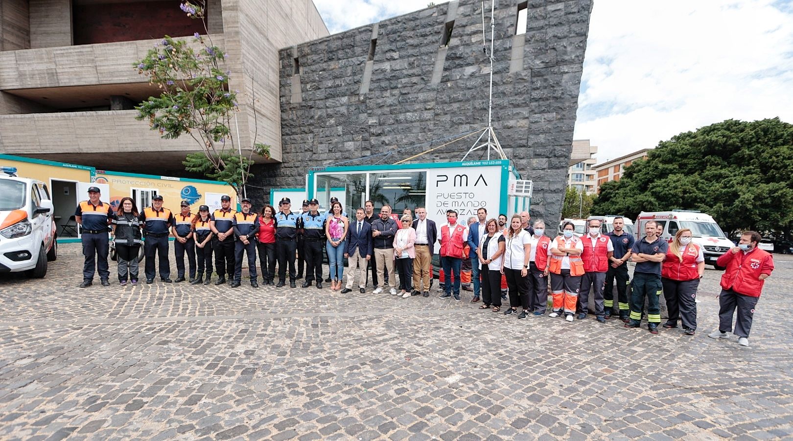 Hospital de campaña del Carnaval de Santa Cruz de Tenerife 2022