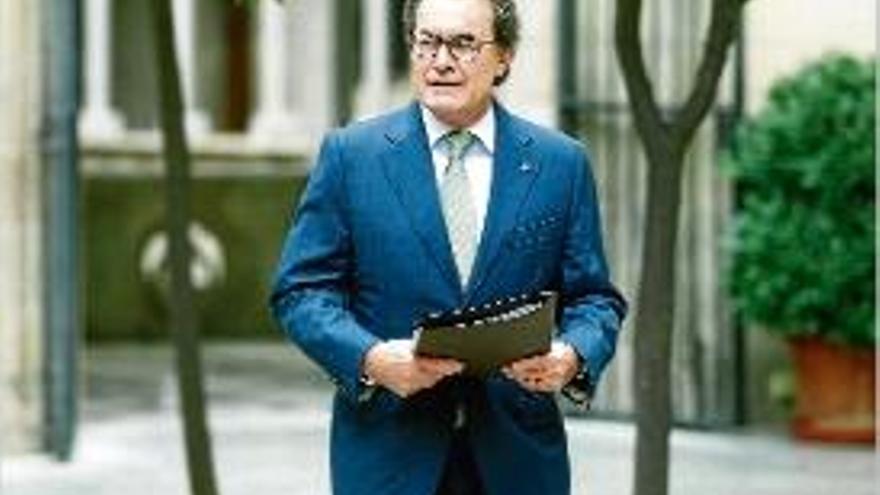 El president en funcions, Artur Mas, imputat pel TSJC.