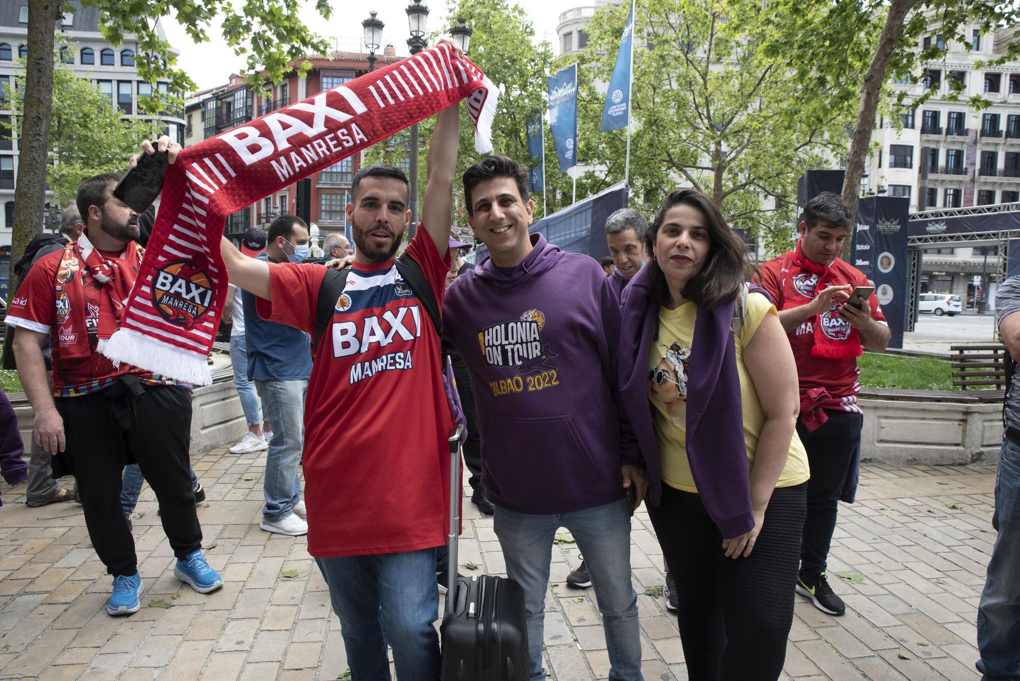 La festa prèvia al partit entre el Baxi i el Ludwigsburg