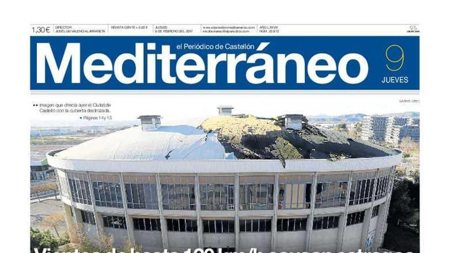 Afloran más de 2.600 apartamentos ‘clandestinos’ durante el último año, en la portada de Mediterráneo