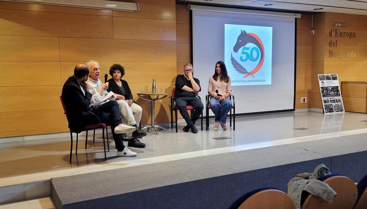 Els protagonistes de la taula rodona de directors i exdirectors