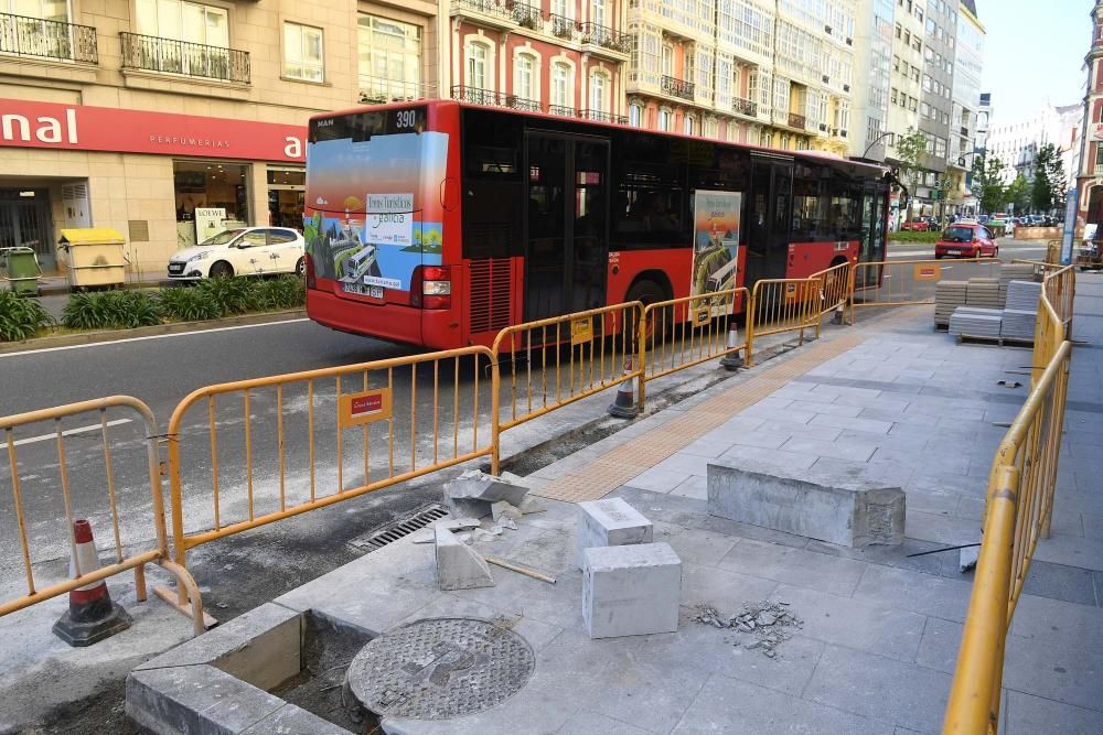 Reforma de la parada de bus Cuesta de A Palloza