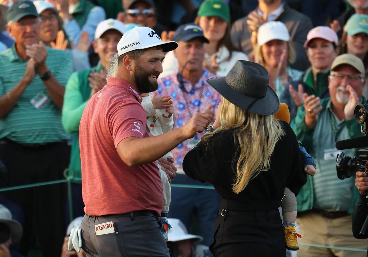 El español Jon Rahm gana su primer Masters, en imágenes