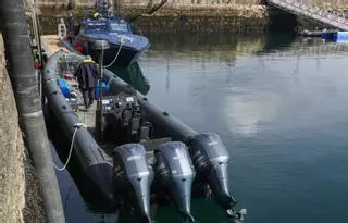 Las patrulleras de Aduanas de Vilagarcía y Marín rondan los 20 años de servicio