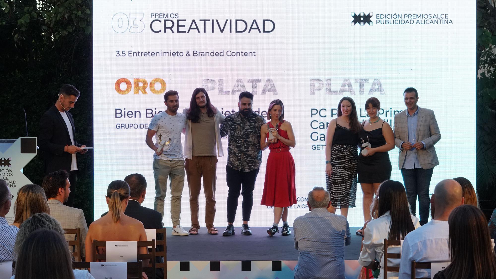 Los Premios Alce reconocen el talento creativo de la provincia en su XX aniversario