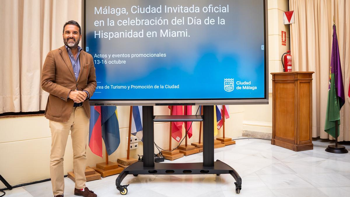 Jacobo Florido, concejal de Recursos Humanos, Calidad, Turismo y Promoción de la ciudad.