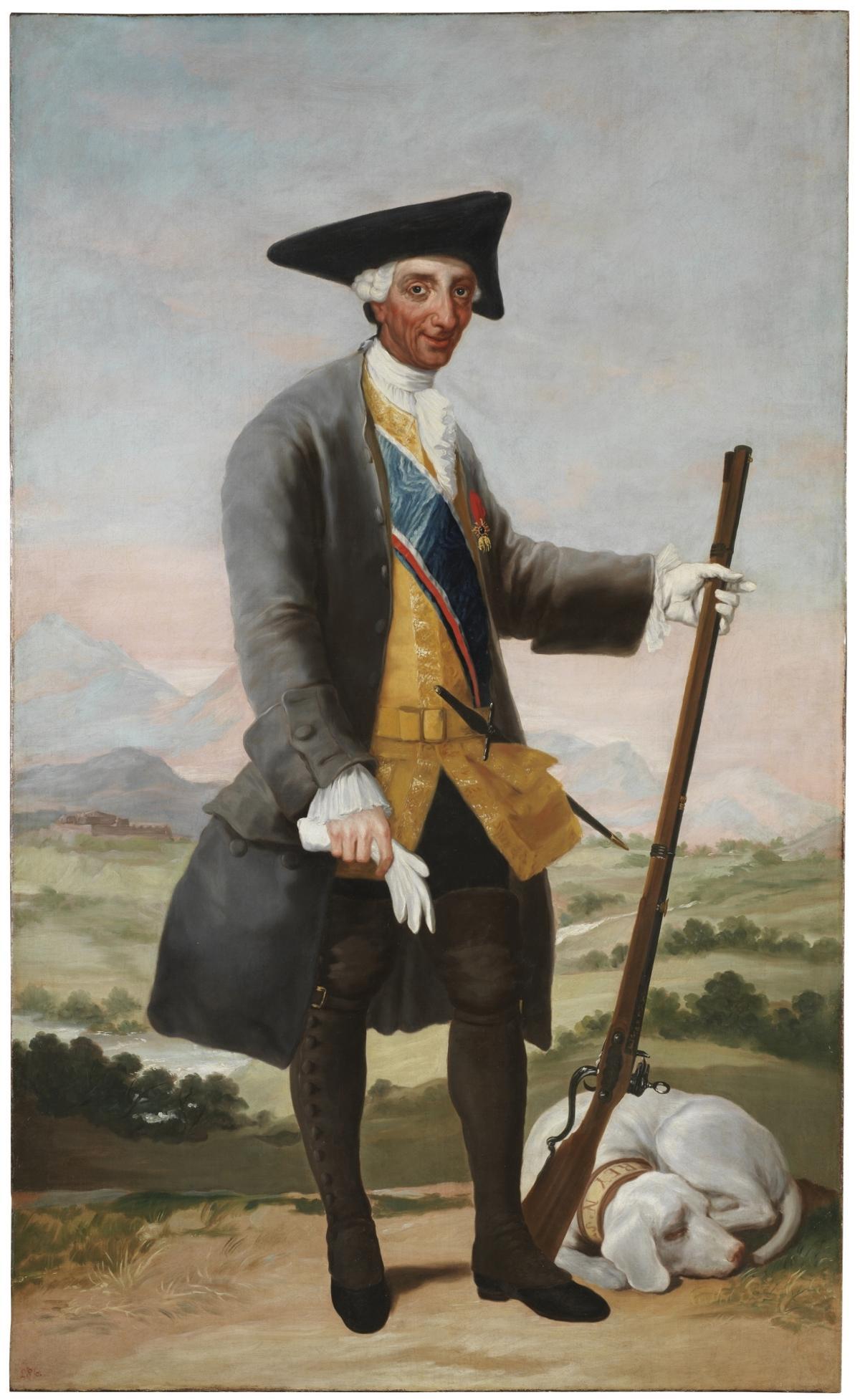'Carlos III, cazador', de Francisco de Goya.
