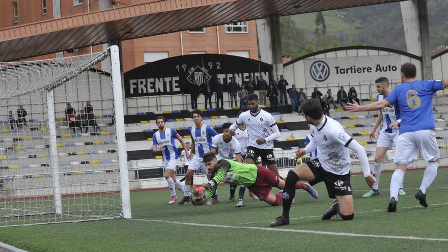 Una acción de un partido del Caudal, en Mieres