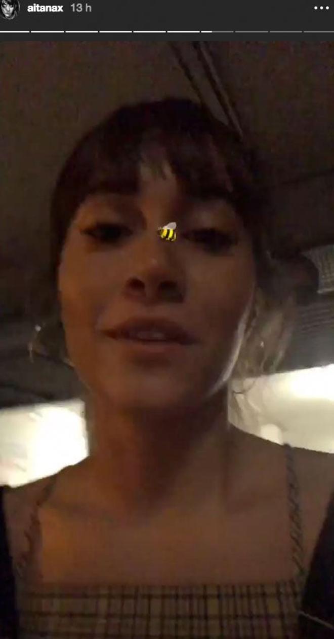 Aitana se ha hecho un tatuaje de una abeja