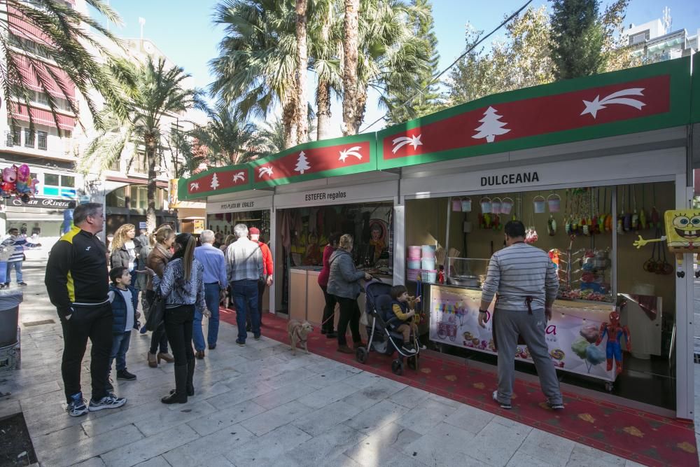 El mercadillo de Navidad de Elche