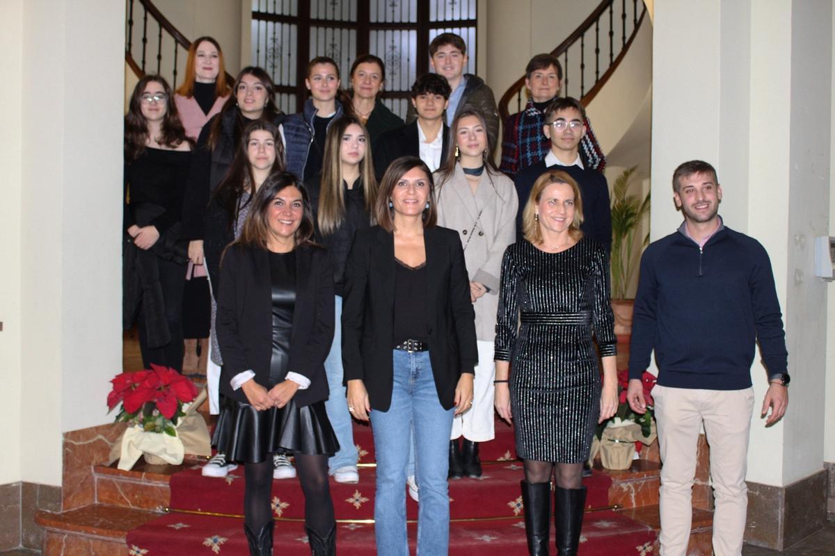 Jóvenes participantes en el programa.