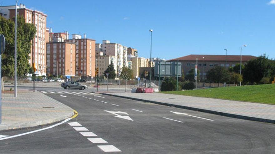 Metro de Málaga ha reabierto al tráfico la calle Prosper Merimée.