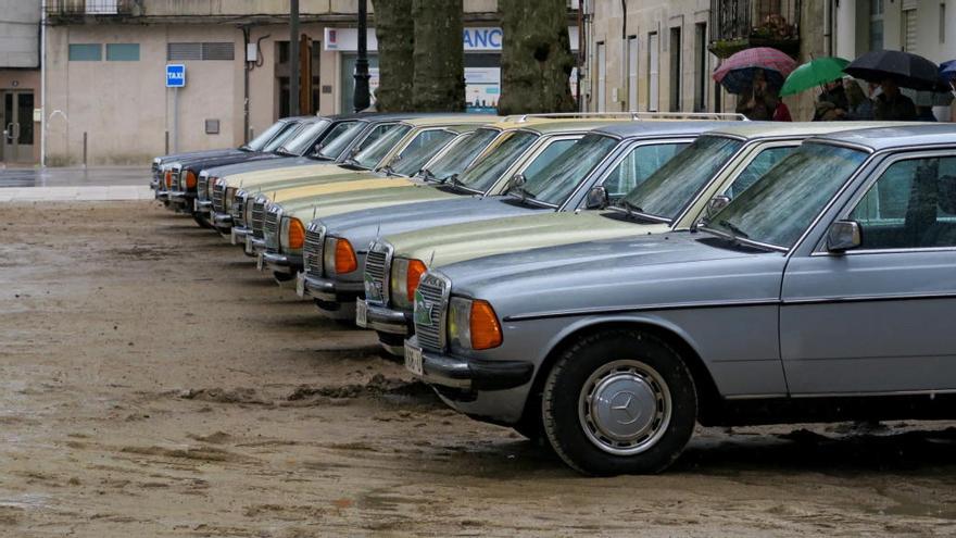 La concentración de Mercedes de Ponte Caldelas vence a la lluvia