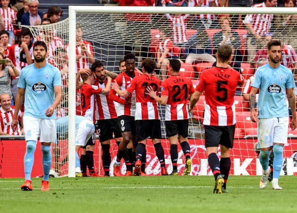 El Celta cae ante el Athletic en una jornada loca. // EFE | Javier Zorrilla