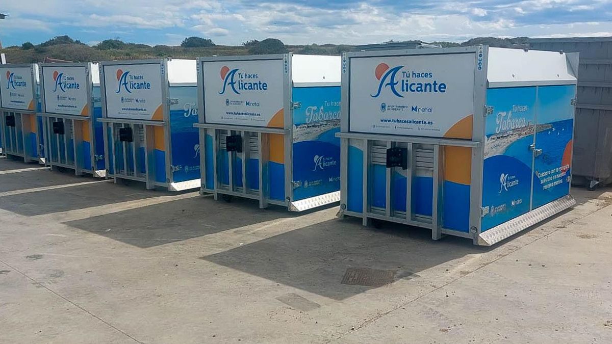Las primeras "cajas" para contenedores se instalarán en la isla de Tabarca en Alicante.
