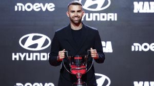 Arde la casa de Borja Mayoral mientras recogía el trofeo de máximo goleador español