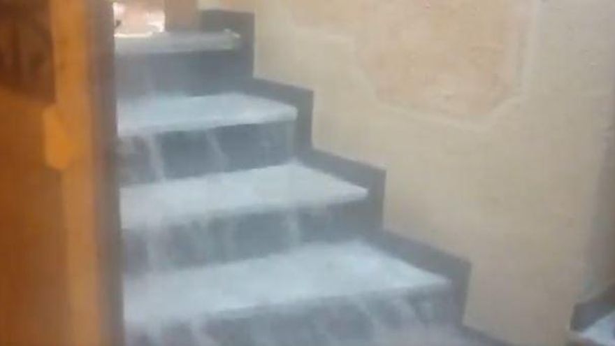 Trabajo a destajo para reparar los daños de las lluvias en Jumilla