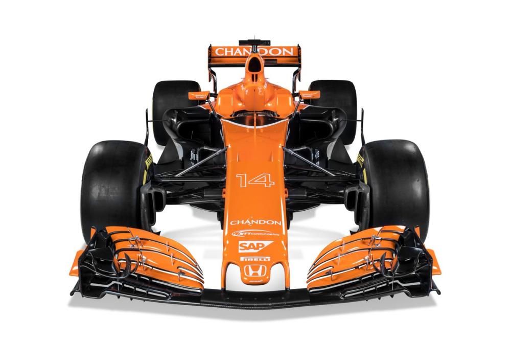 El nuevo monoplaza de Fernando Alonso.