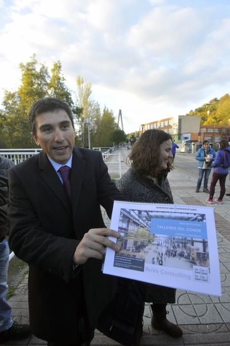 Presentación del programa de integración del río Nalón con la ciudad