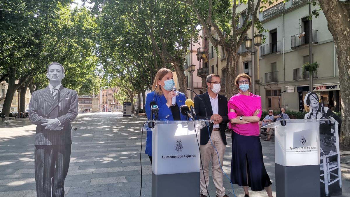 Presentació campanya Dalí de Figueres a la Rambla