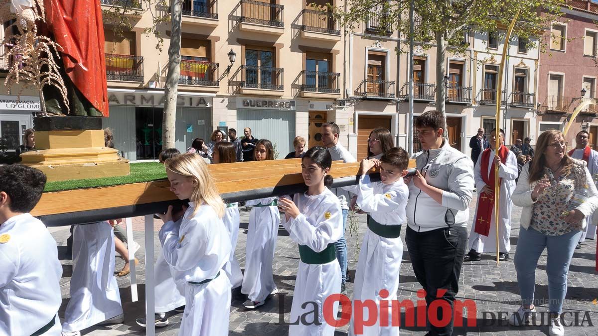 Procesión de Domingo de Ramos en Caravaca