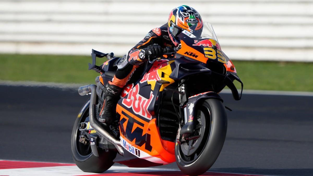 Brad Binder, piloto del Red Bull KTM