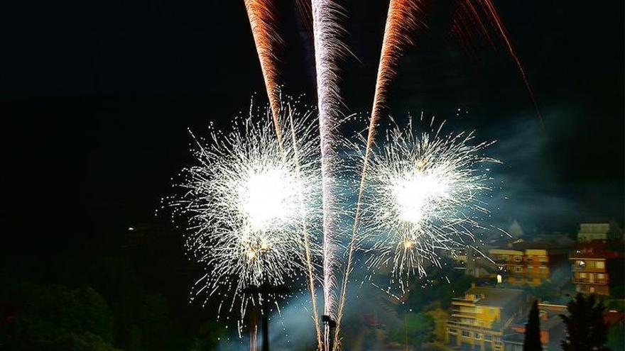 Castell de focs de la Festa Major de Súria 2019