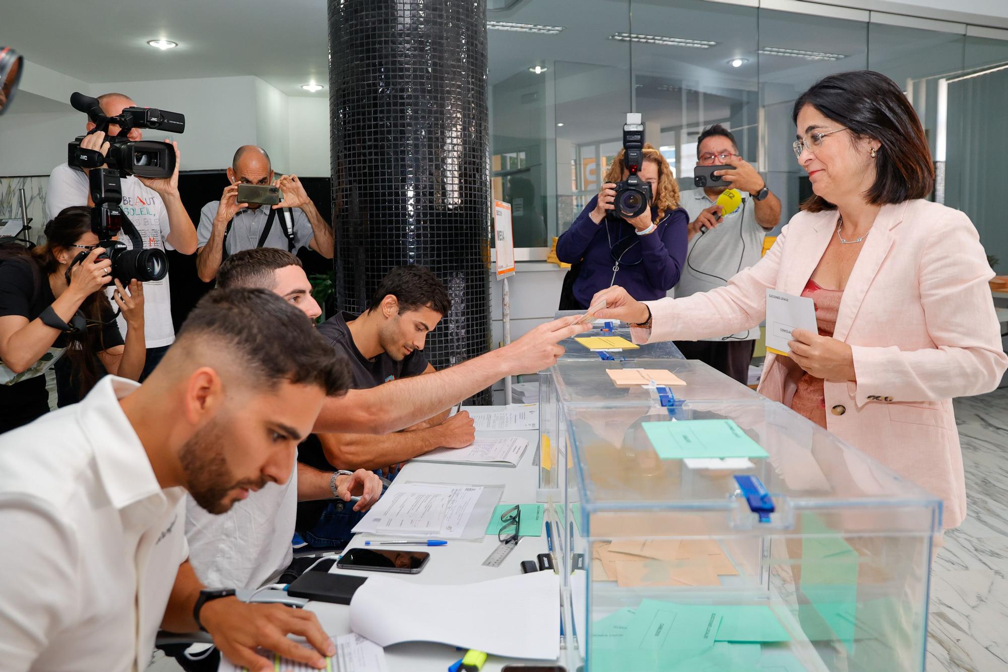 La jornada electoral del 28-M en Canarias, en imágenes