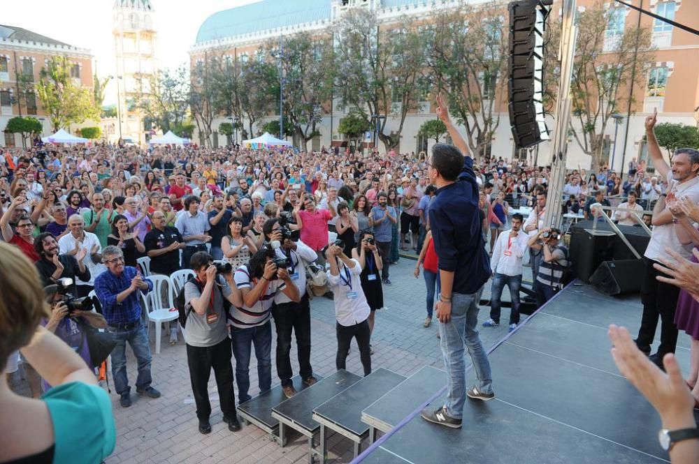 Mitin de Íñigo Errejón en Murcia