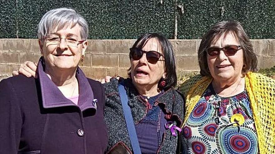 Les tres homenatjades que ara tenen el seu nom en tres carrers